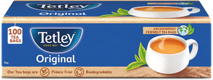 Tetley Original Black Tea Bags Box (100 g)