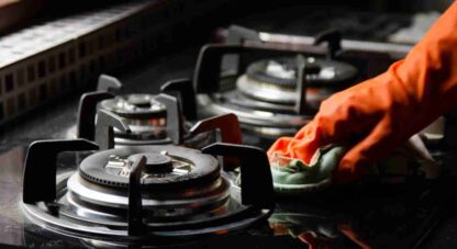 Stove Cleaning