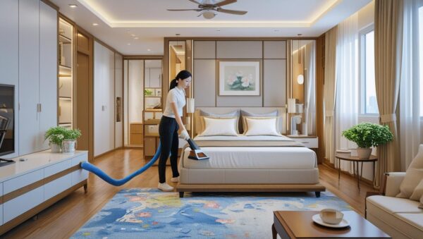 2 BHK Furnished Apartment Cleaning