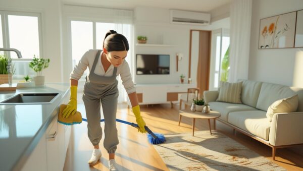 3 BHK Furnished Apartment Cleaning