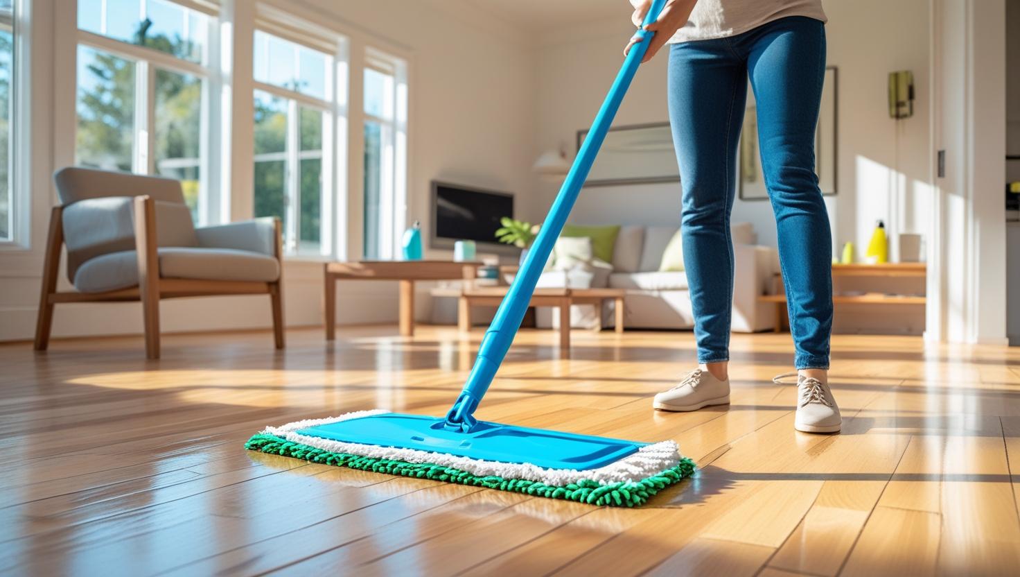 Floor Cleaning Mop (360° Spin)