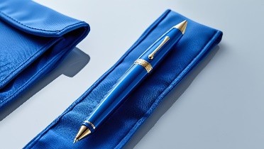 Flair Ezee Click Ball Pen Blue Pouch 5 U