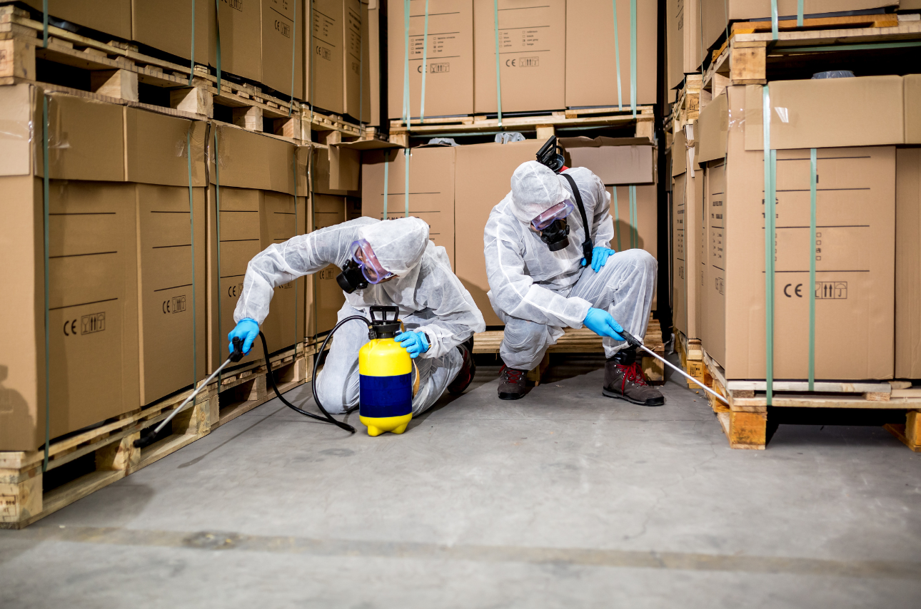 Retail shop pest control