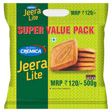 Cremica Jeera Lite Biscuits 500 G
