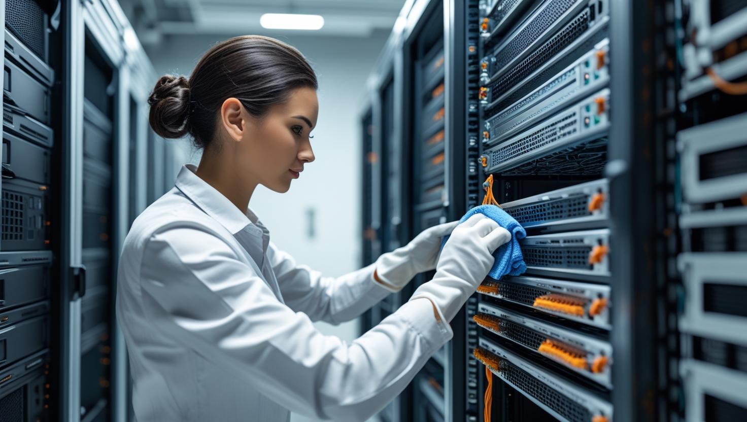 Server Room Dust-Free Service