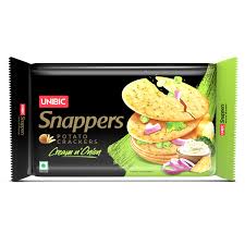 Unibic Cream N Onion Snapper 300g