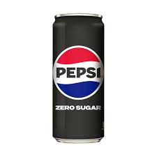 Pepsi Zero Sugar Soft Drink Can 300ml Pk6