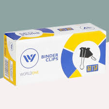 Worldone Binder Clip 32 Mm Pk 12